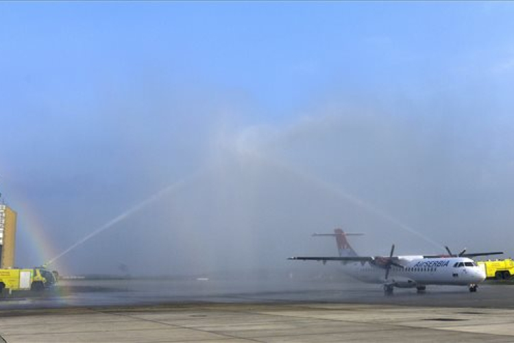 Megérkezett Budapestre az Air Serbia első járata
