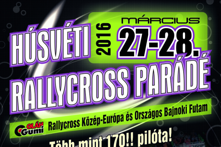 Oláh-Gumi Nemzetközi Rallycross Parádé a 20 éves RabócsiRingen!